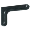 BRACKET W/PLASTIC COVER BLK