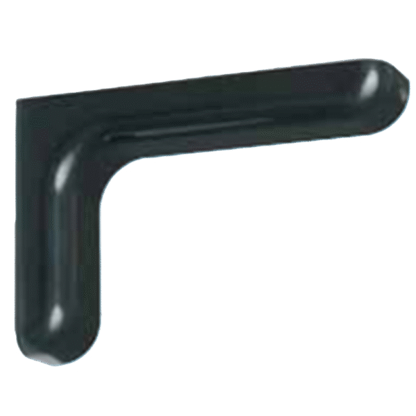 BRACKET W/PLASTIC COVER BLK