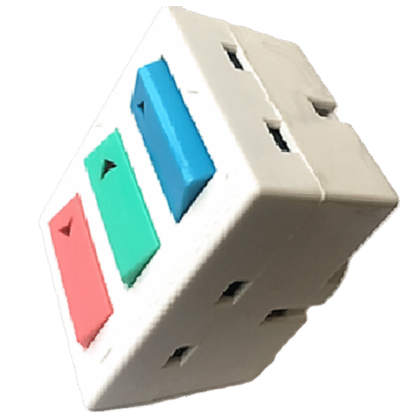 MULTIPLUG ADAPT/3 COLOR SWITH