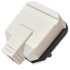 PERMA PLUG 3 PIN HEAVY DUTY WHITE