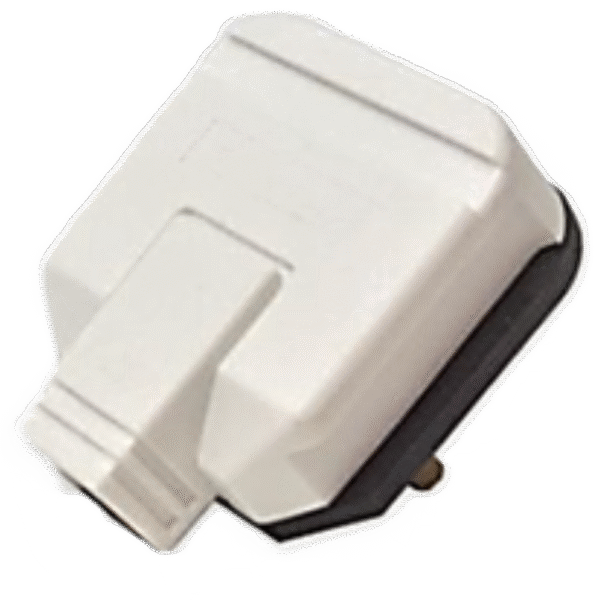 PERMA PLUG 3 PIN HEAVY DUTY WHITE