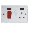 SWITCH COOKER UNIT/DIPOLE W/45A FUSE