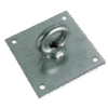 EYELET ON SQUARE PLATE NO.1664  X4