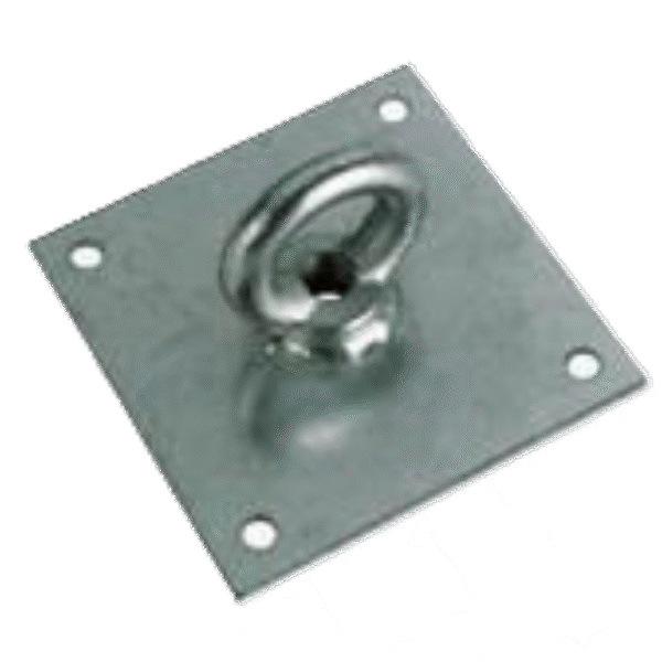 EYELET ON SQUARE PLATE NO.1664  X4