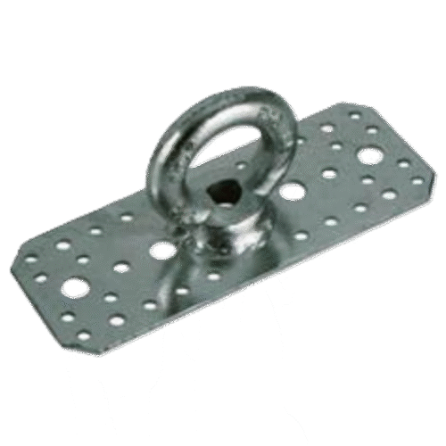 EYELET ON RECT. PLATE NO.1665   X6