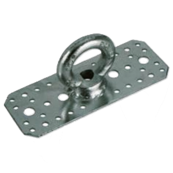 EYELET ON RECT. PLATE NO.1665   X6