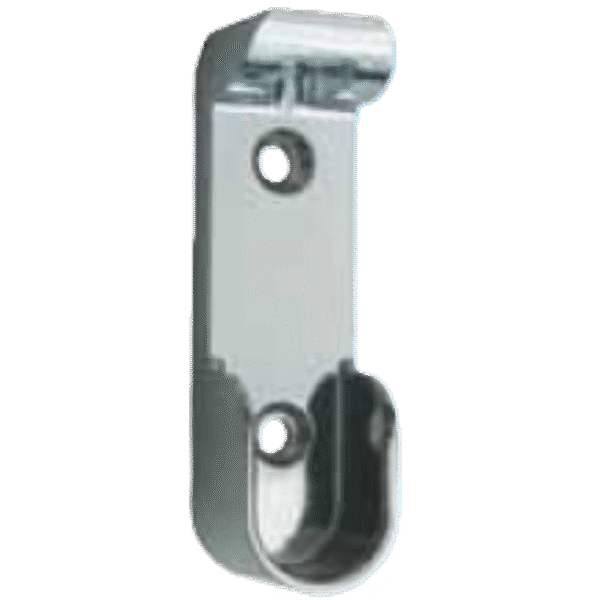 SUPPORT WARDROBE CHROME/DIAM15MM /X50