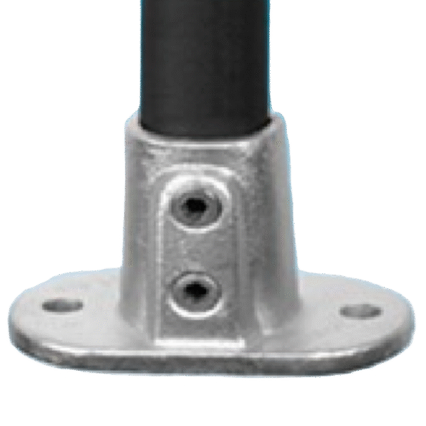 PIPE FITT. RAIL FLANGE