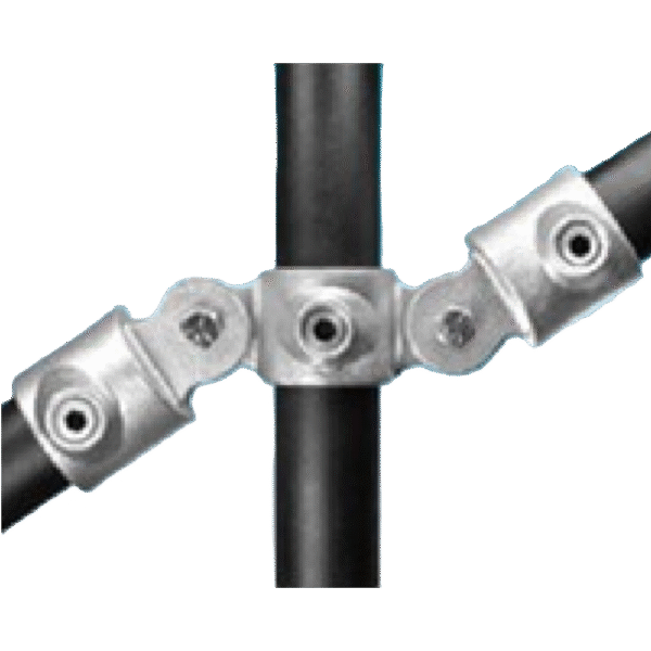 PIPE FITT. DOUBLE SWIVEL COMB. 1''