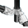 PIPE FITT. CORNER SWIVEL COMB. 1''