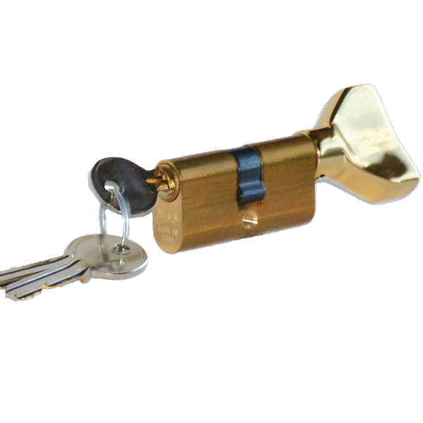 CYL 'OVAL' FULL/54MM W/THUMBTURN