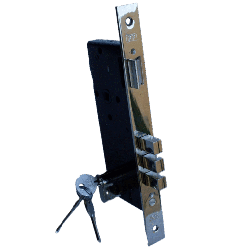 LOCK MORTICE SECURITY FF CHROME