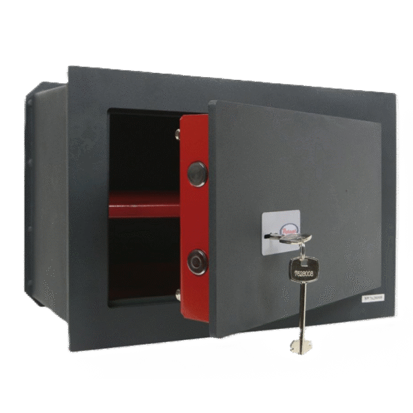 POTENT WALL SAFE WITH KEY