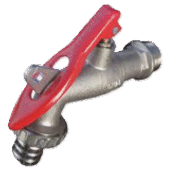 BIBCOCK 1/4 T.W/HASP . 3032