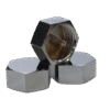 CAPS CHROME HEXAGONAL