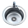 SINK ROUND BOWL