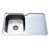 SINK SGL BOWL+DB