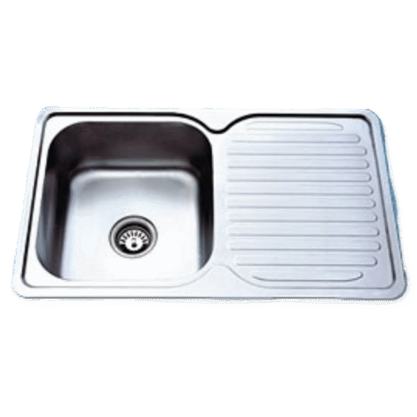 SINK SGL BOWL+DB