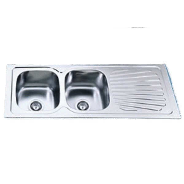 SINK DBL BOWL+DB