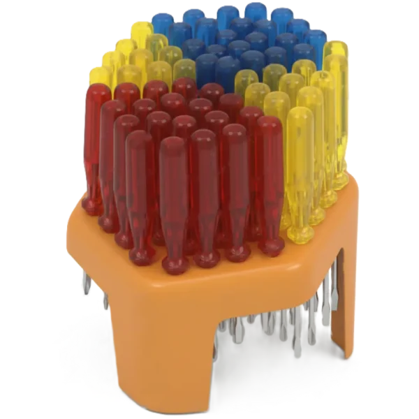 SCREWDRIVERS ON STAND X PCS 60