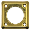 CYLINDER SQUARE ROSE F/P61 BRASS