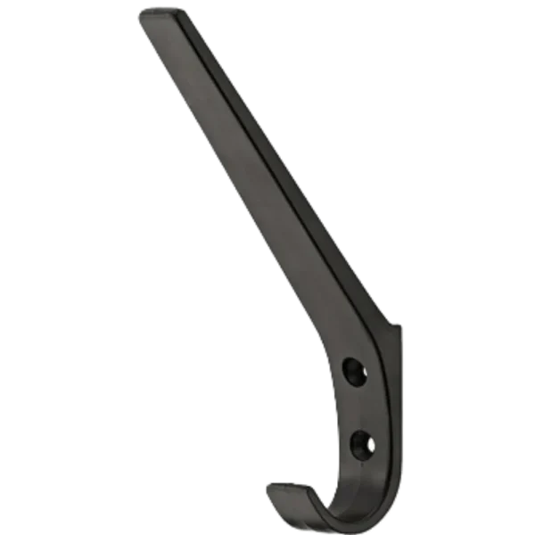 HOOK HAT & COAT PLAST 140MM/BLK