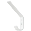 HOOK HAT & COAT PLAST 140MM/WHT